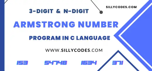 n-digit-armstrong-number-program-in-c-language