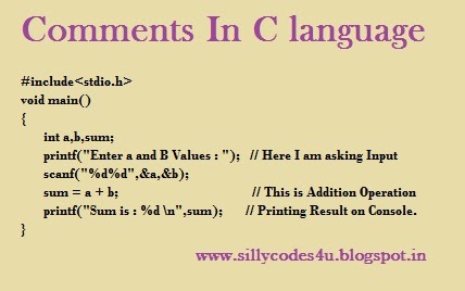 comments-in-c-language