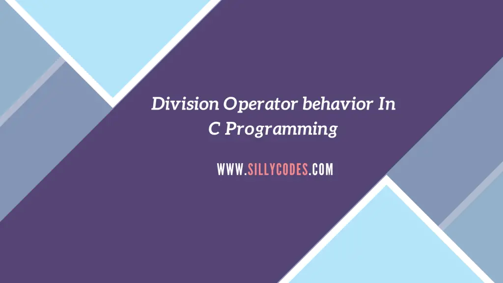 Division-Operator-behaviour-based-on-datatype