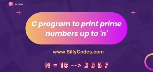 C-program-to-print-prime-numbers-up-to-n
