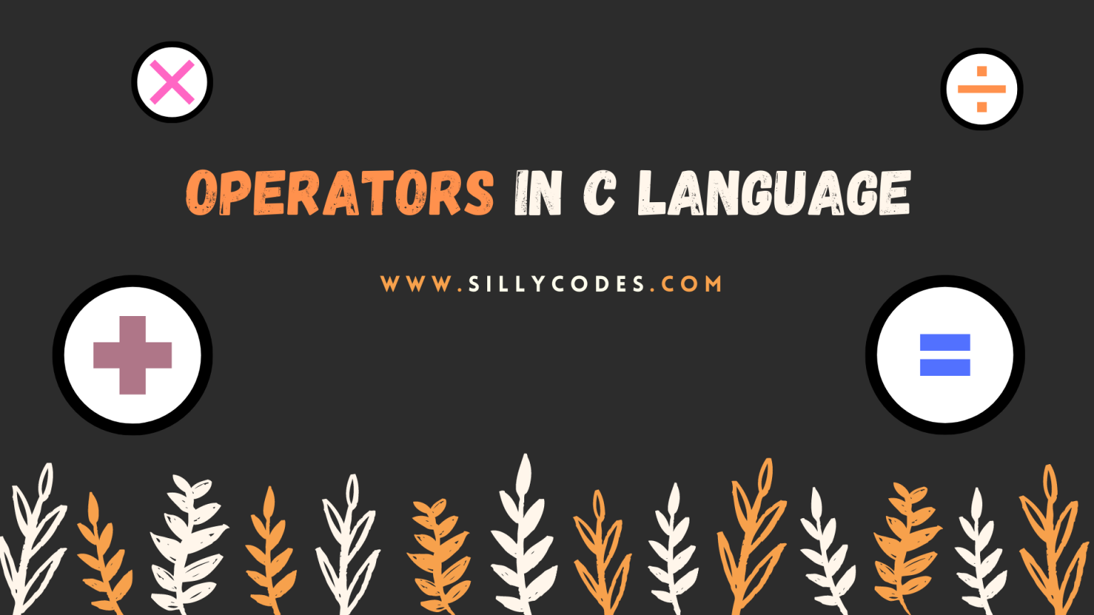 operators-in-c-language-different-type-of-operators-in-c-language