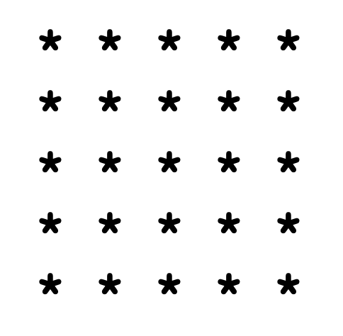 Pattern-1-Rectangular-star-pattern