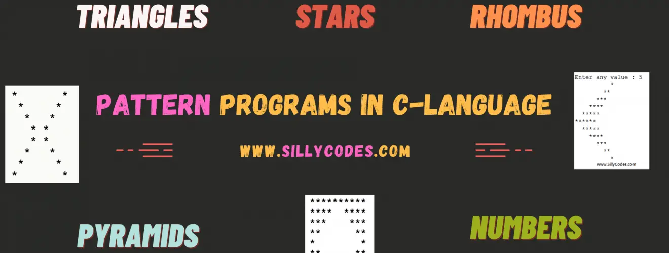 Star-pattern-programs-in-c-number-pattern-in-c