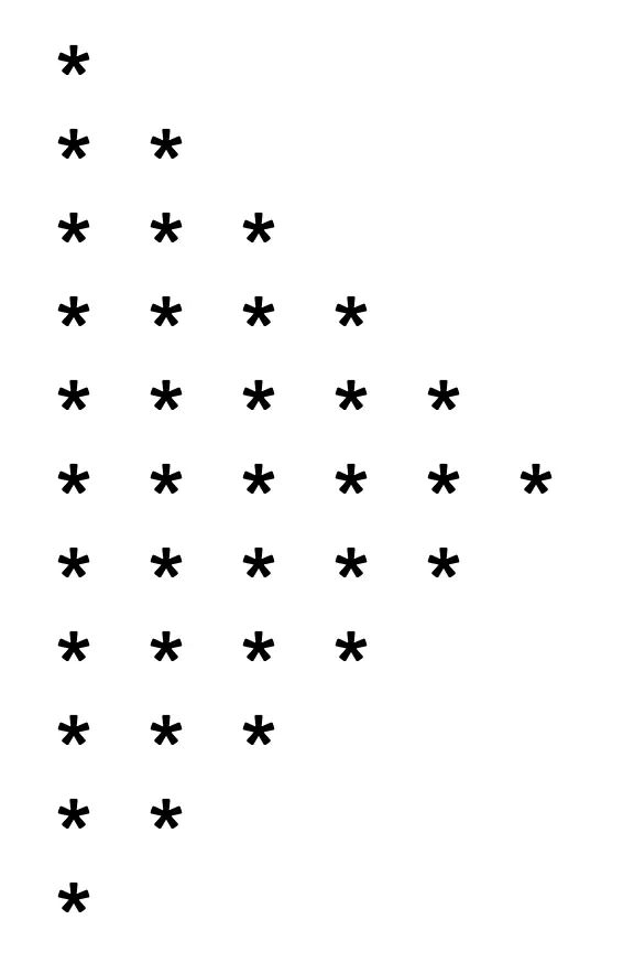 Angled-pyramid-star-pattern-in-c-programming