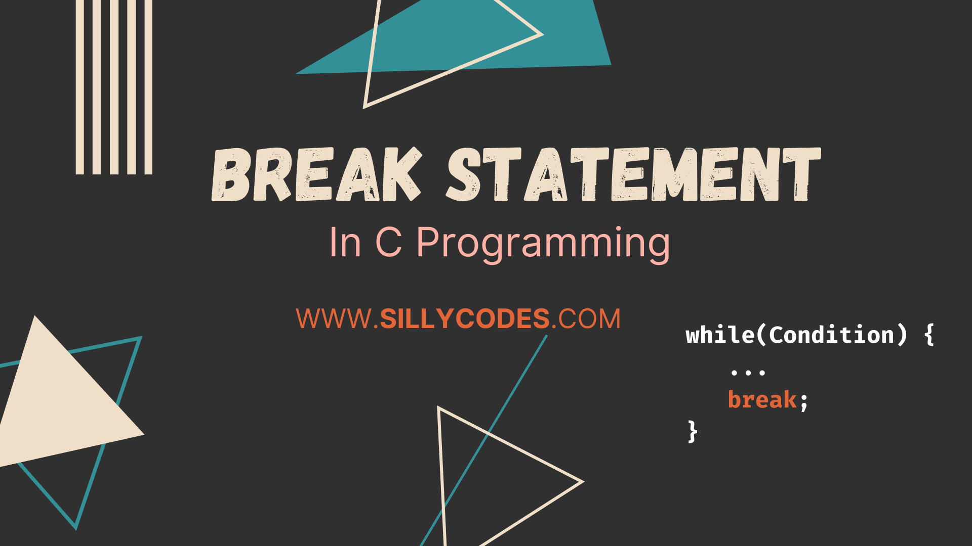 break-statement-in-c-language-with-example-programs