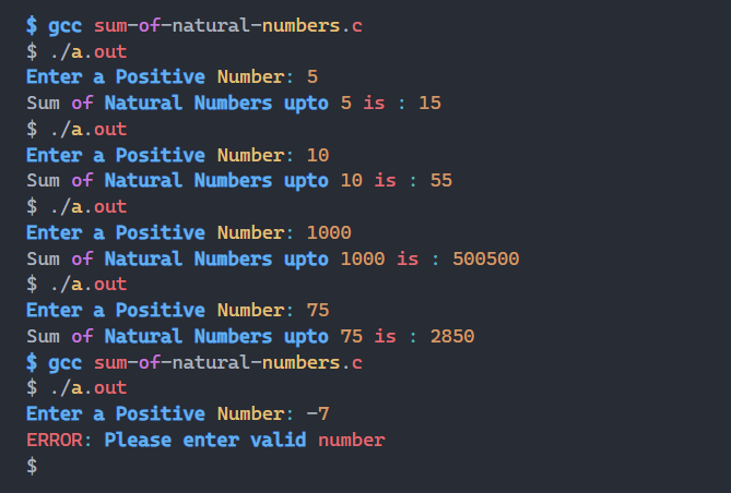 sum-of-n-natural-numbers-in-c-using-while-loop-program