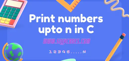 print-numbers-upto-n-in-c-language-using-loops