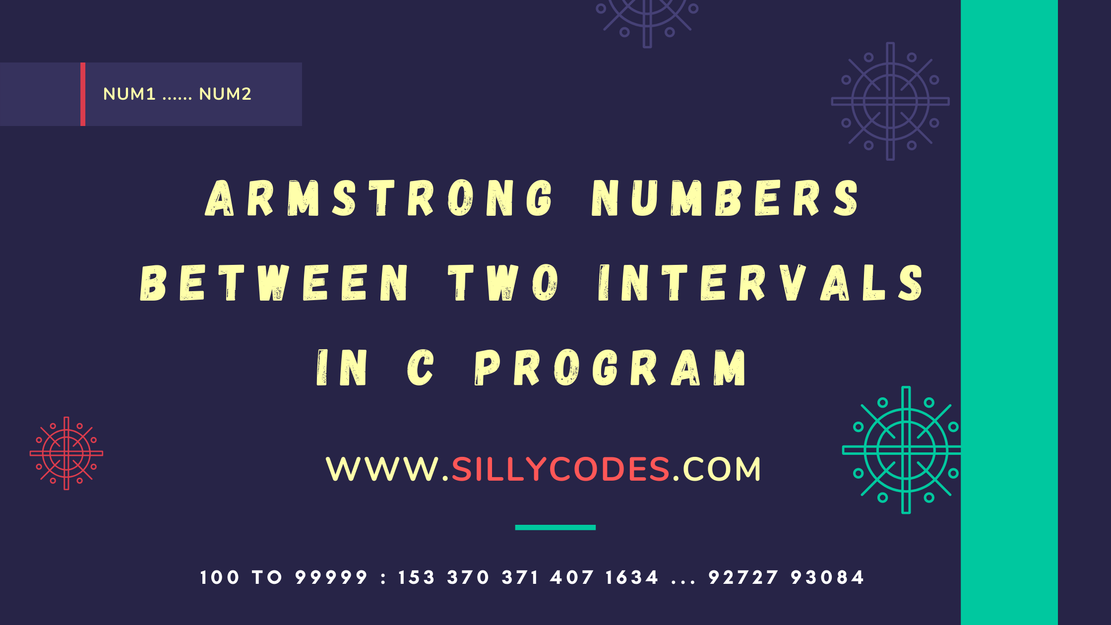 armstrong-numbers-between-two-intervals-in-c-program