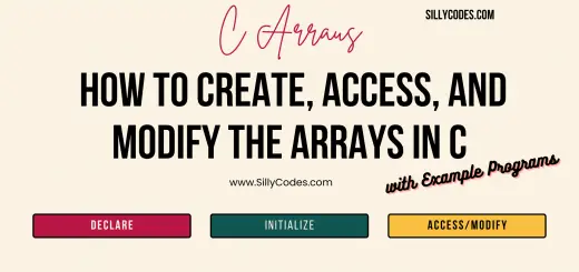 C-Arrays-How-to-Create-Access-and-Modify-the-arrays-in-C-language