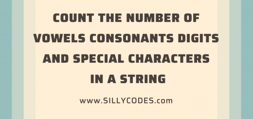 Count-the-number-of-vowels-consonants-digits-and-special-characters-in-string