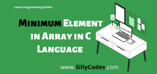 Find-Minimum-Element-in-Array-in-C-Language