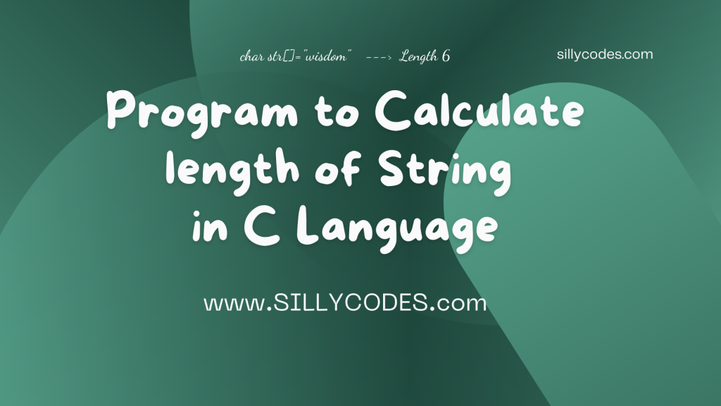 Program-to-Calculate-length-of-String-in-C-Language