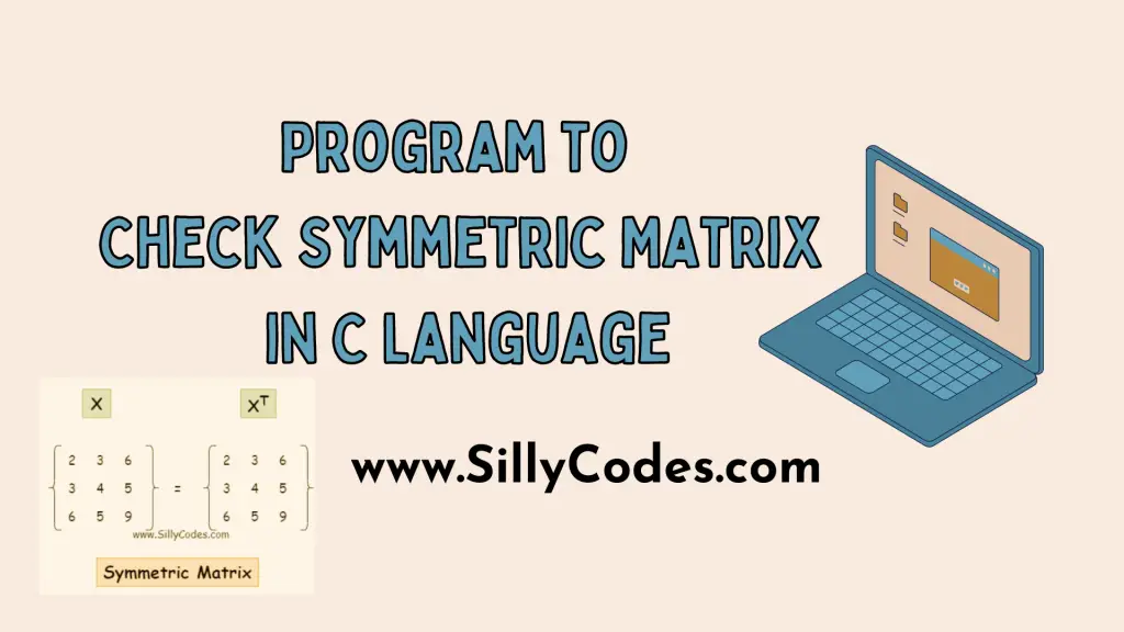 check-symmetric-matrix-in-c-language
