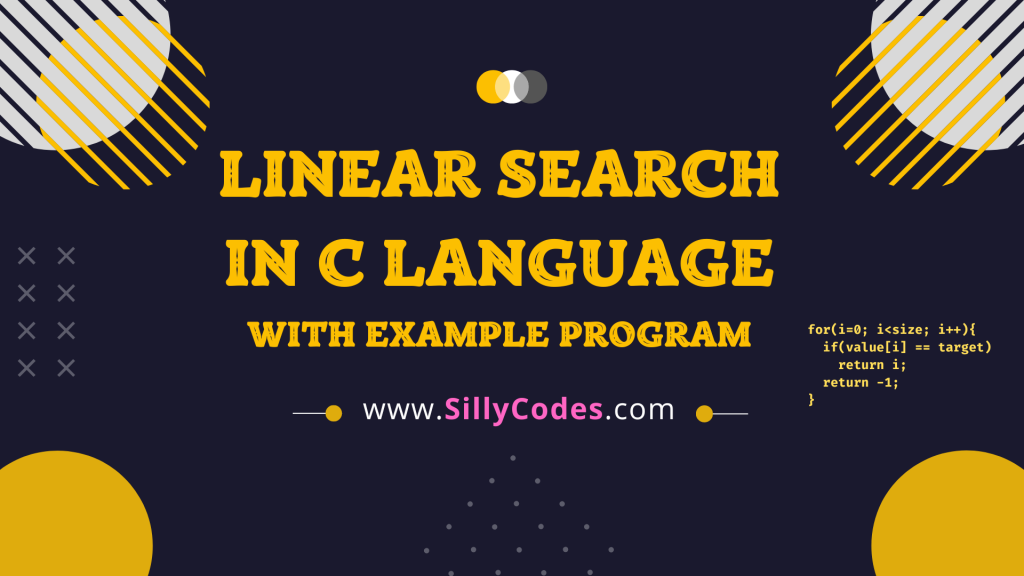 linear-search-in-c-language-with-example-programs