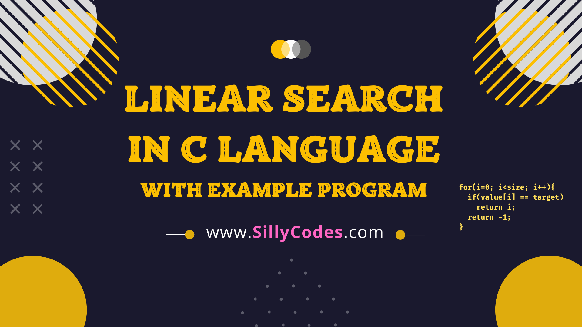 linear-search-in-c-language-with-example-program-sillycodes