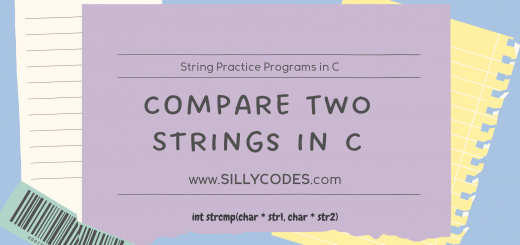 program-to-compare-two-strings-in-c-language