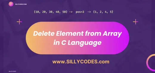 program-to-delete-an-element-from-array-in-c