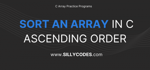 program-to-sort-array-in-ascending-order-in-c-language