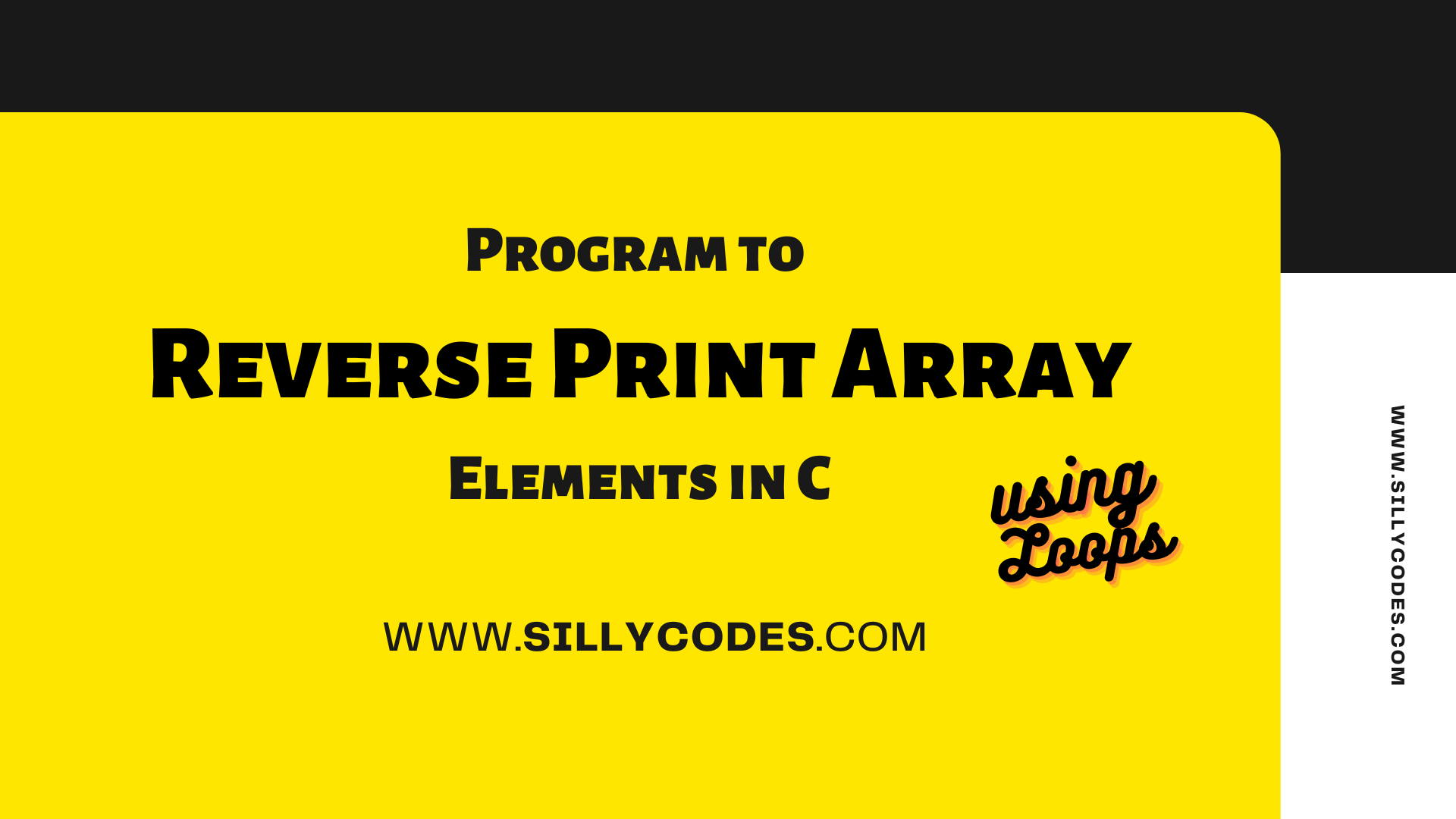 program-to-reverse-print-array-in-c-language-sillycodes