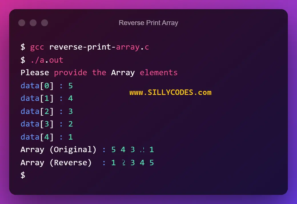 program-to-reverse-print-array-in-c-language-sillycodes-hot-sex-picture