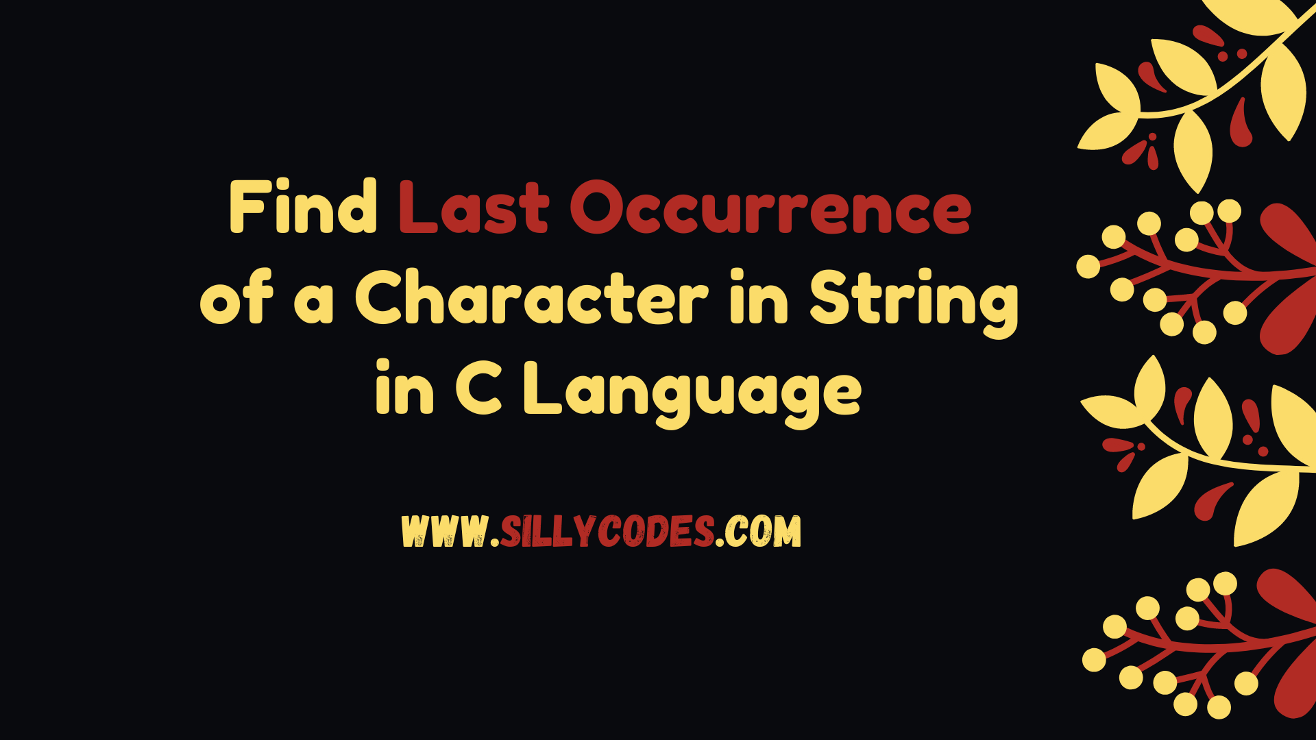 replace-a-character-in-a-string-with-another-character-c-programming-example-youtube