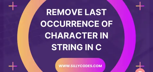 Program-Remove-Last-Occurrence-of-Character-in-String-in-C