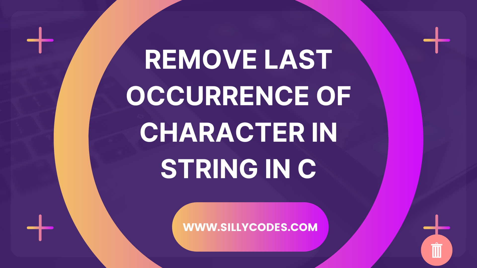 String remove c