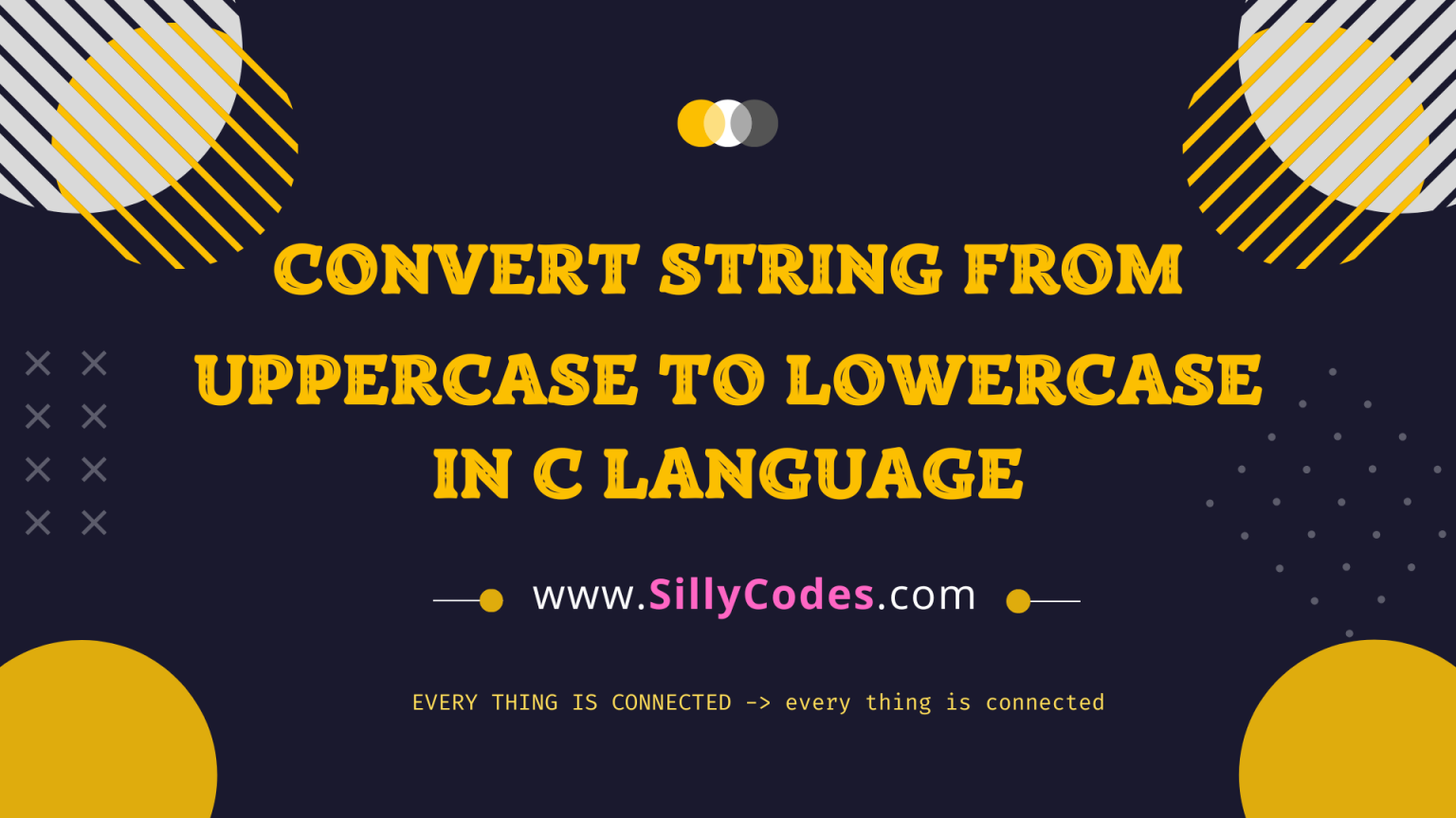 convert-string-from-uppercase-to-lowercase-in-c-language