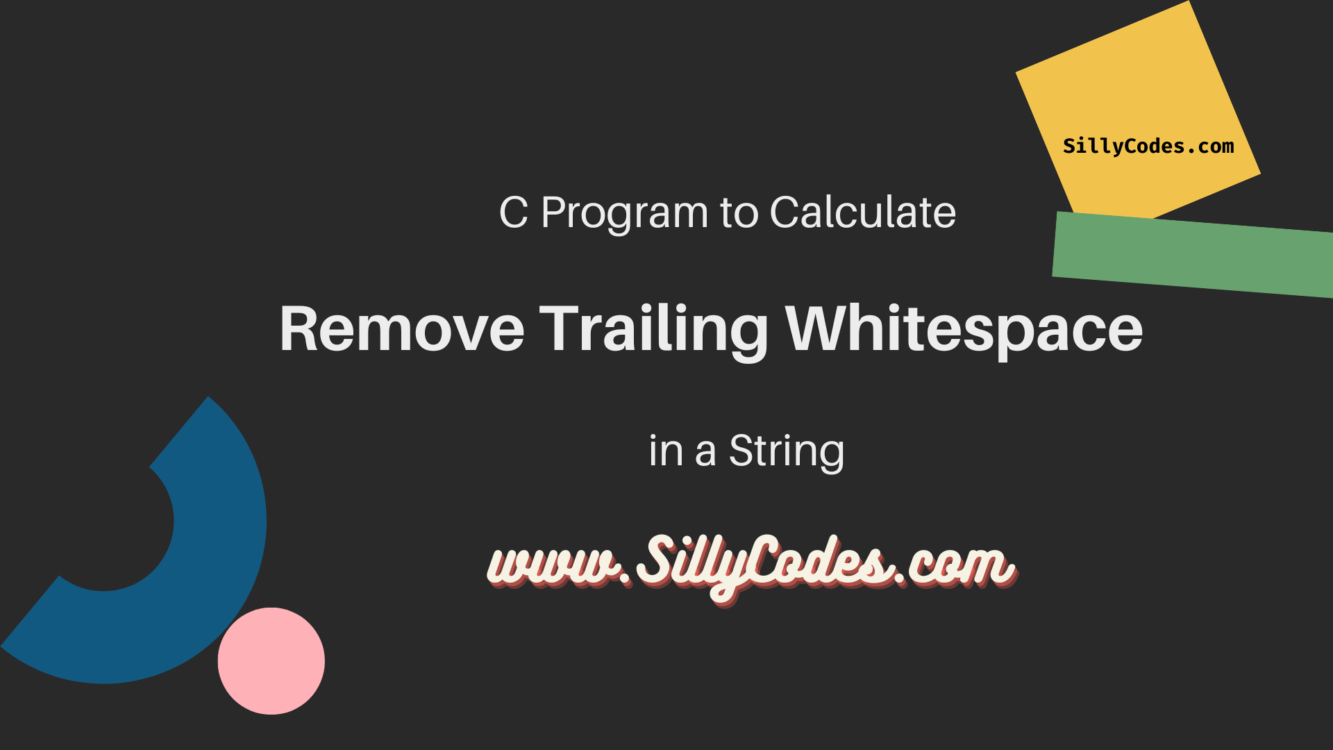 program-to-remove-trailing-whitespace-in-string-in-c-language