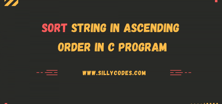 Program-to-Sort-String-in-Ascending-order-in-C