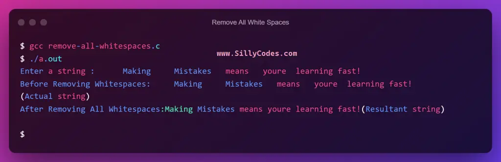 Remove-all-whitespaces-from-String-in-C-Program-Output