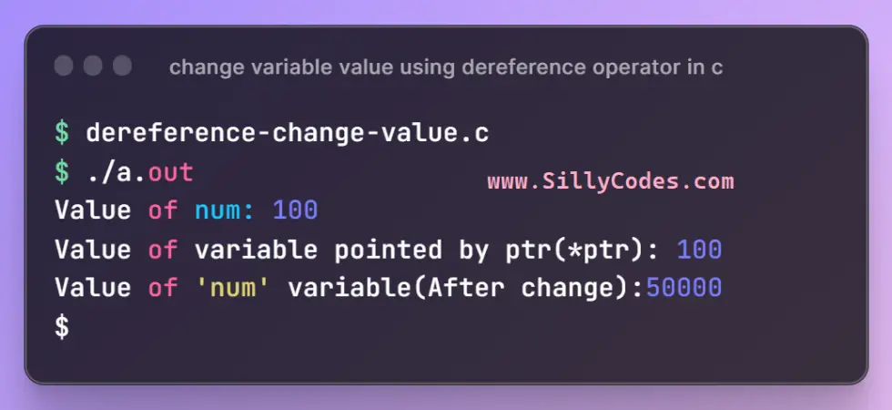 Pointers in C Language - How to Create and use pointers