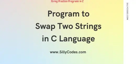 program-to-swap-two-strings-in-c-language