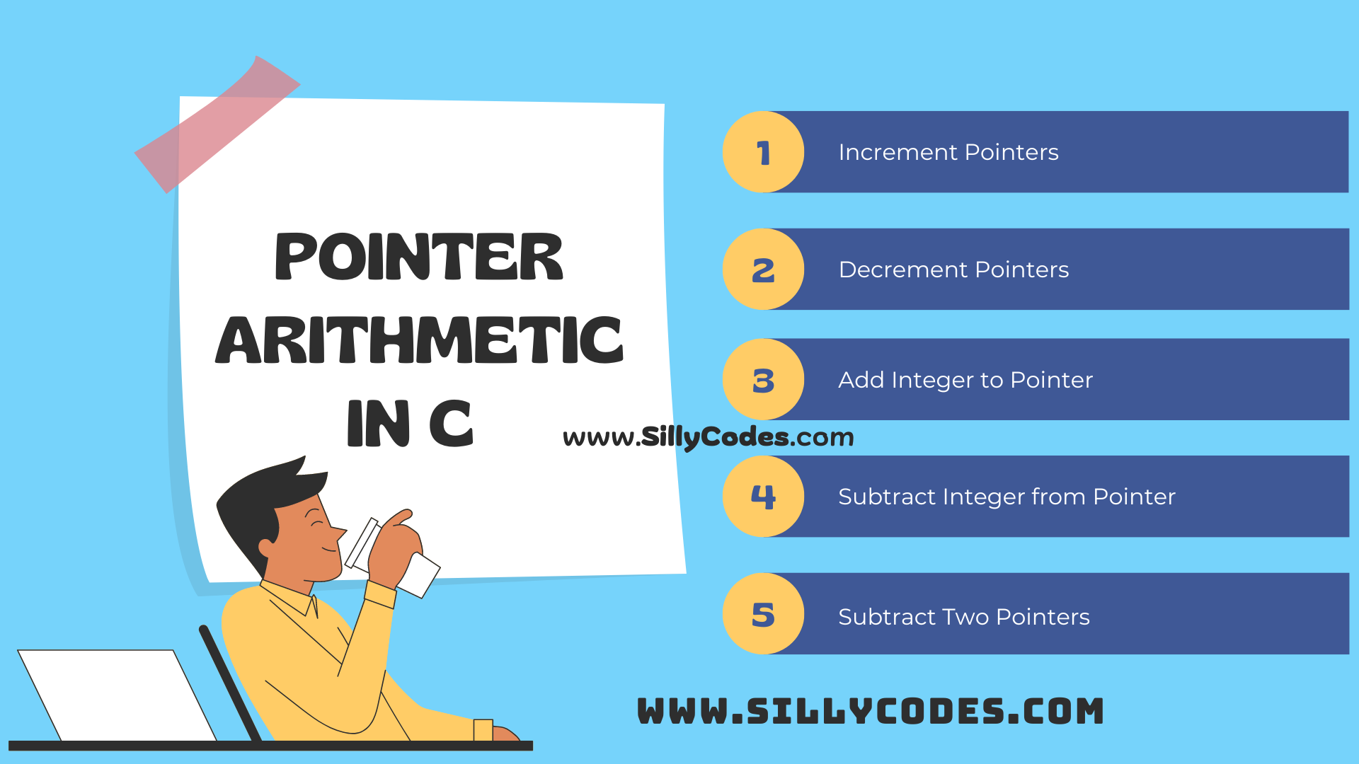 pointer-arithmetic-in-c-language-sillycodes