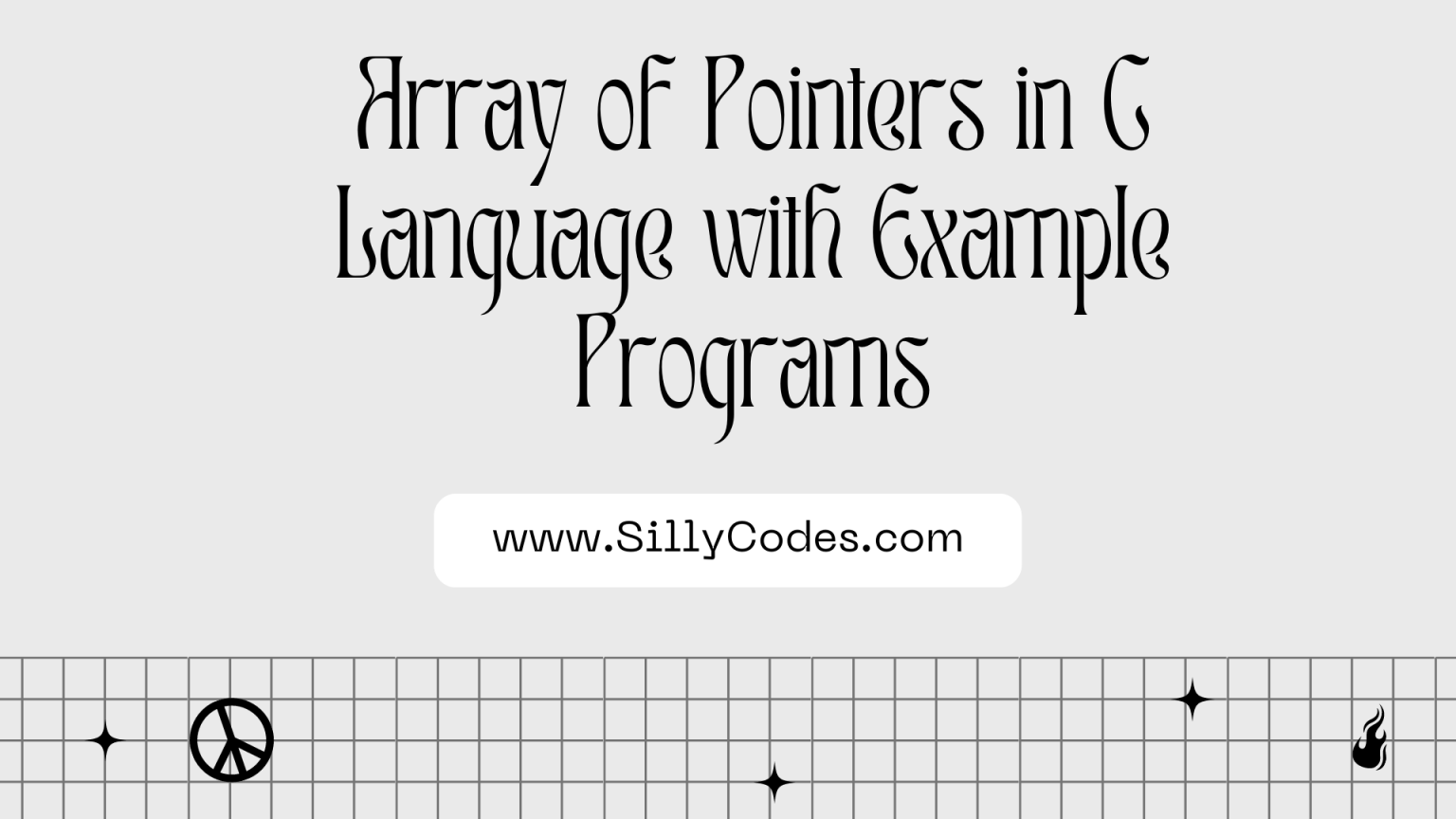 array-of-pointers-in-c-language-with-example-programs