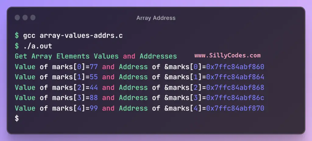 program-to-get-array-address-in-c-language